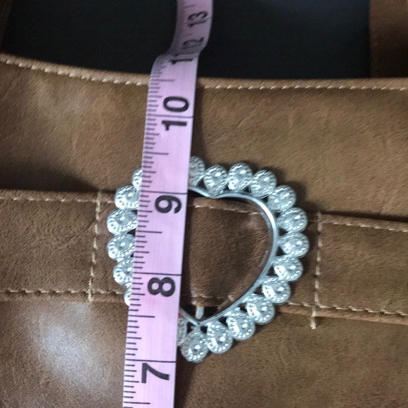 Faux Leather Shoulder Bag BB3 - Picture 7 of 8